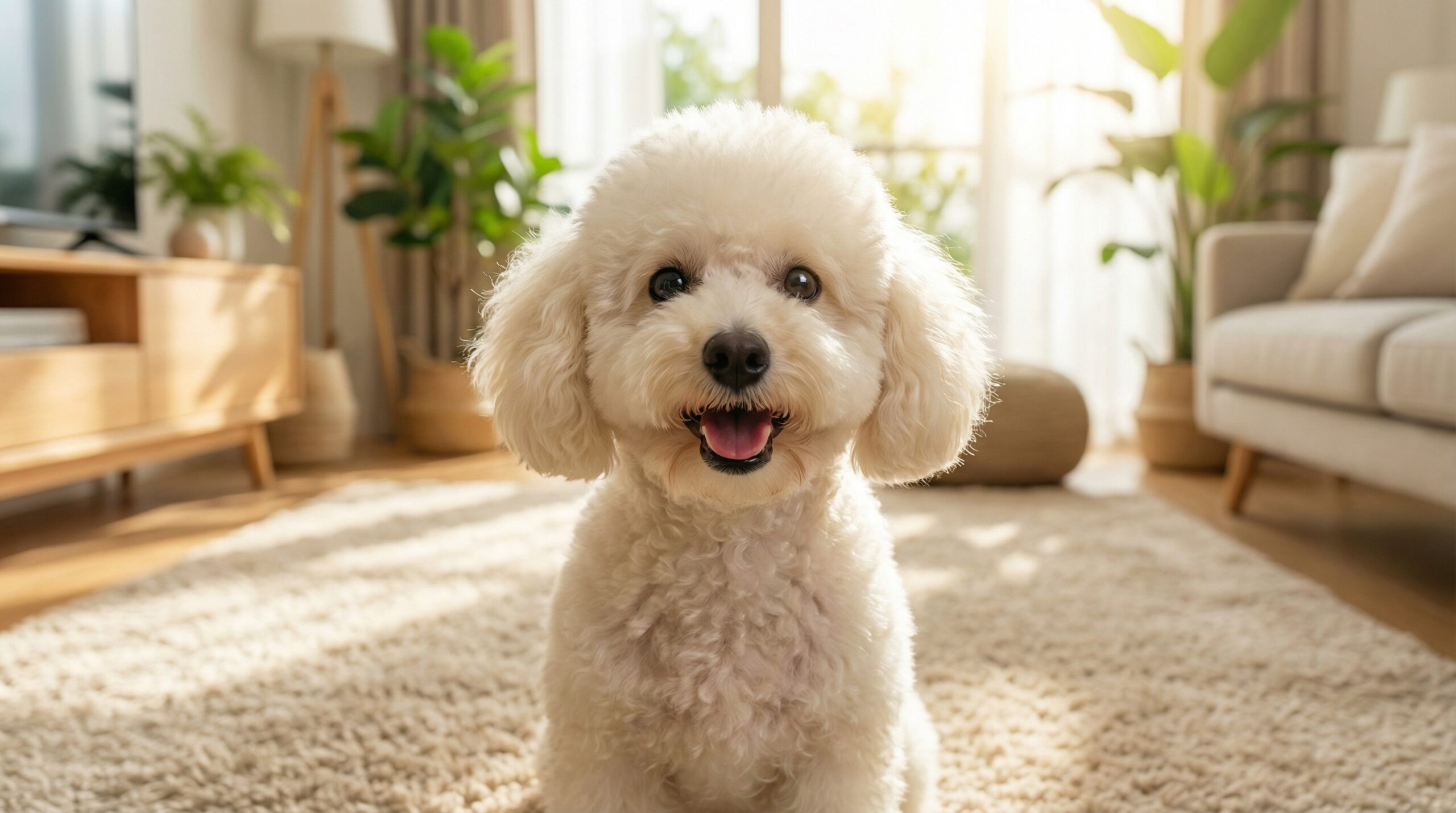 涙やけが気になる犬