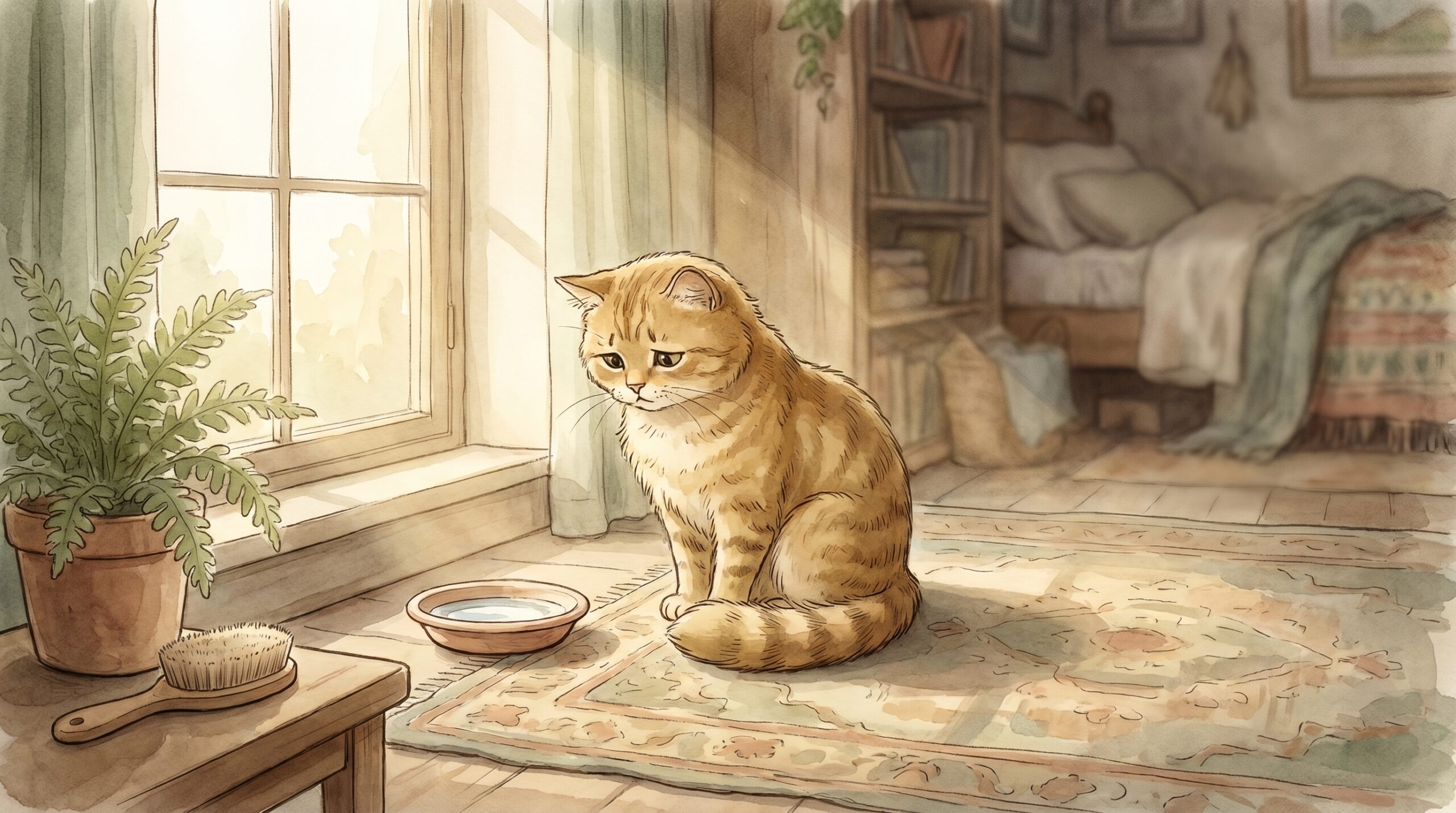 猫が毛玉を吐く頻度と対処法｜心配すべきサインとは