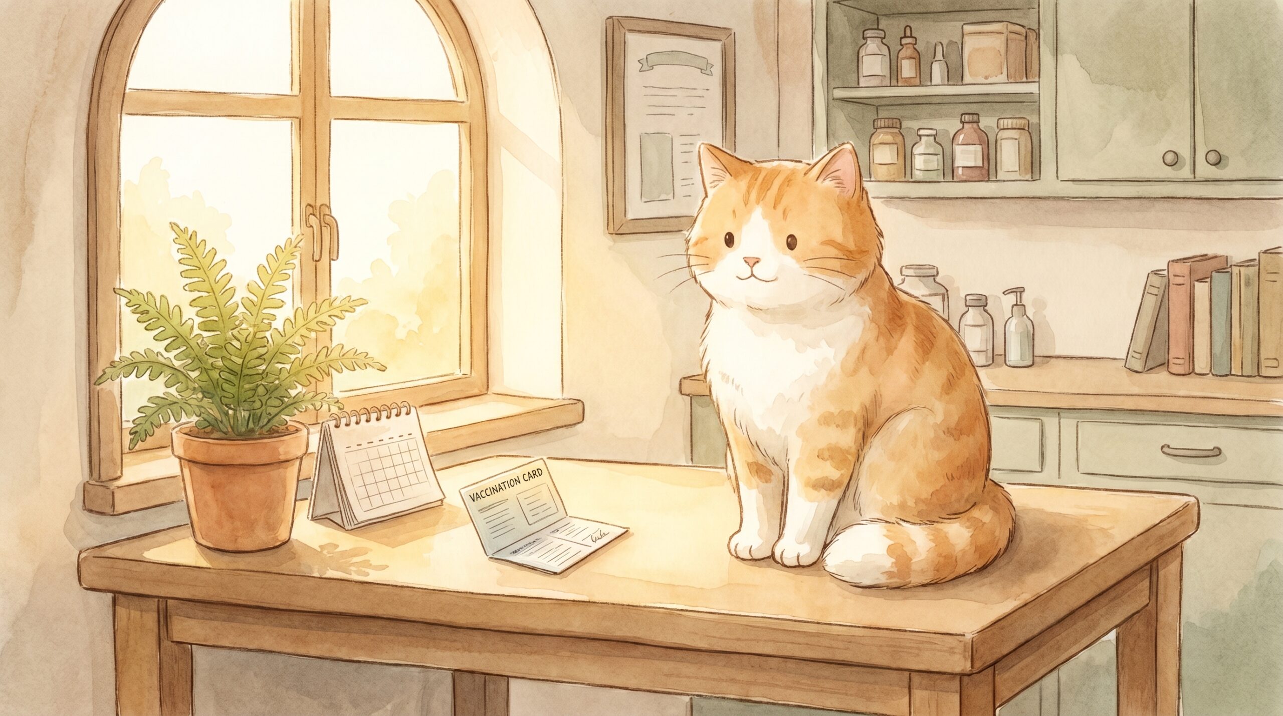 猫のワクチン接種ガイド｜種類・時期・費用の基本