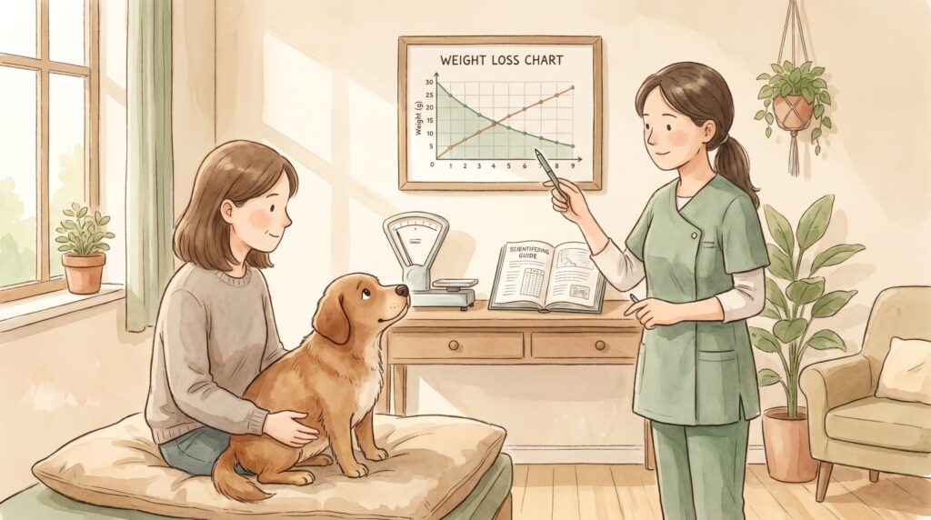 犬のダイエット用フードおすすめ7選｜肥満度チェック表と減量計画の立て方