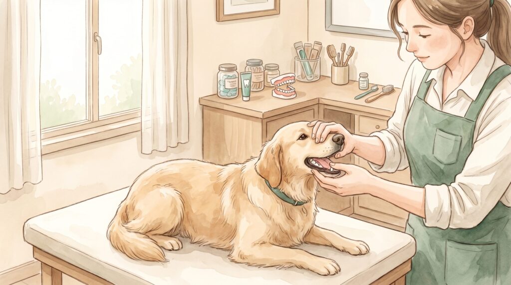 犬の口臭原因別デンタルケア｜完全対策