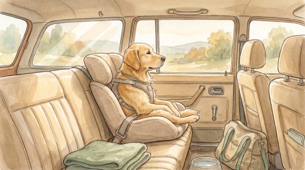 犬用ドライブグッズ5選｜車酔い&安全対策