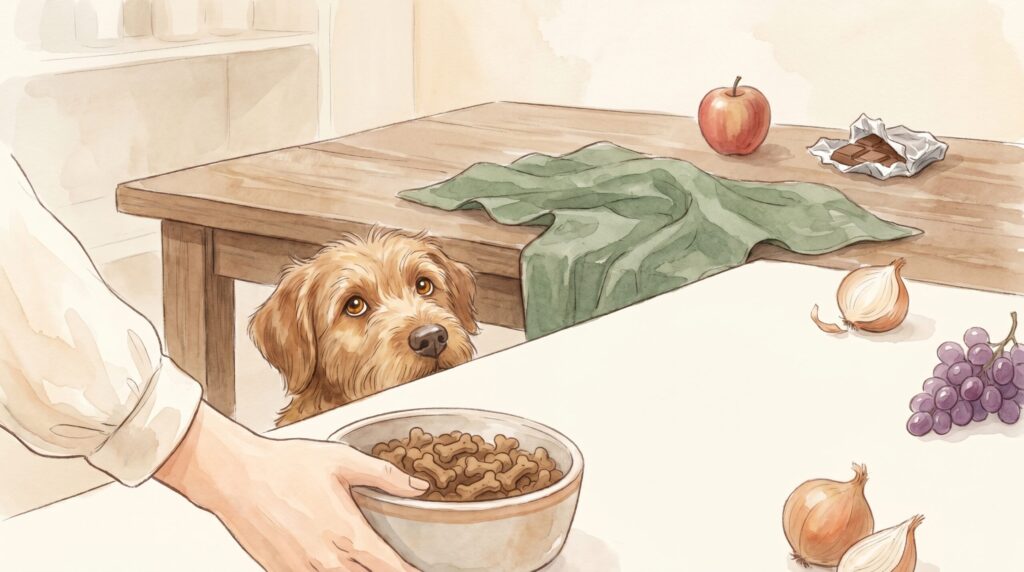 犬が食べてはいけないもの一覧｜危険度別42食材と誤食時の対処法