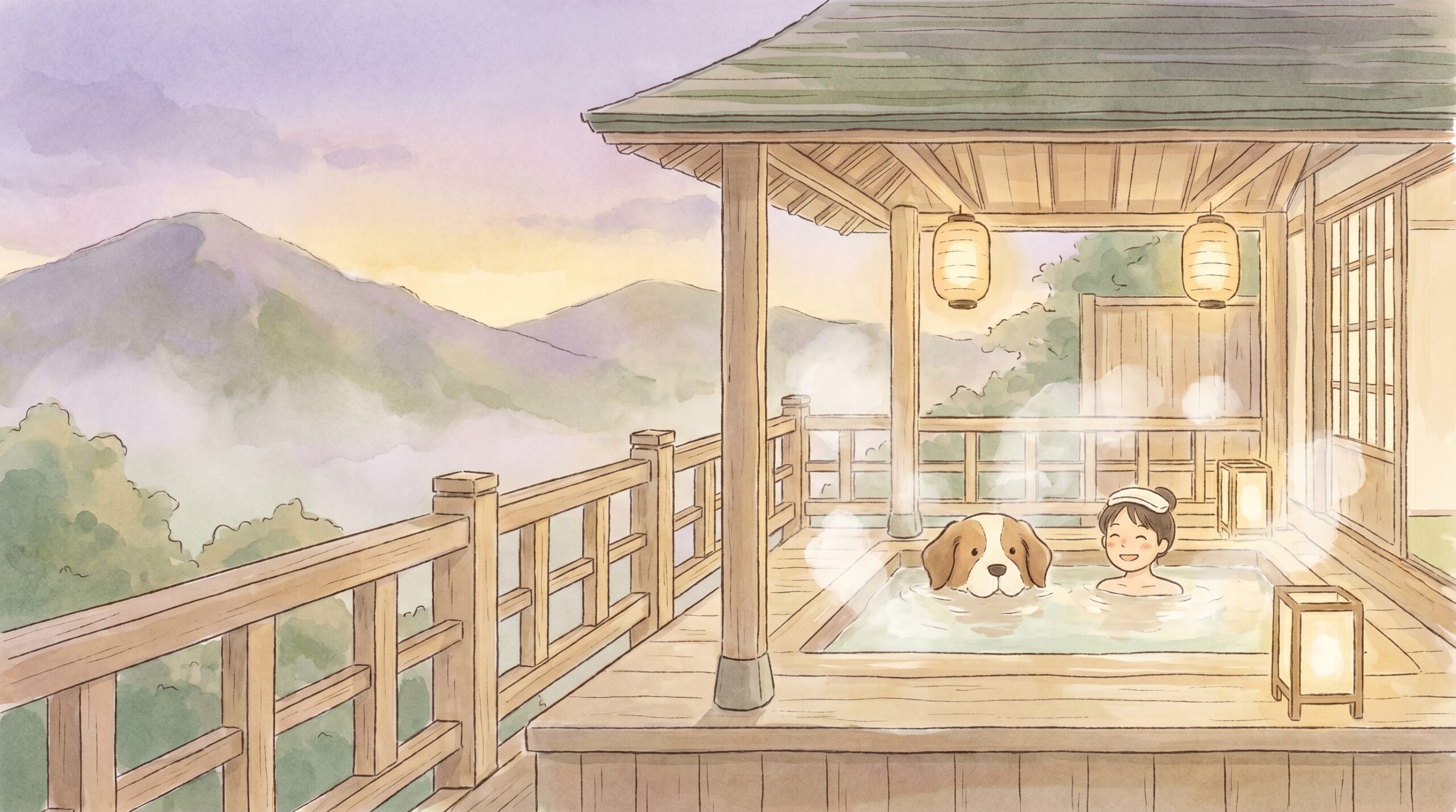 犬と泊まれる温泉宿おすすめ10選|ペット可の人気旅館を厳選【2026年】