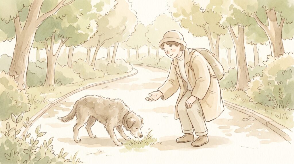 犬の拾い食いをやめさせる方法5選｜散歩中の対策と原因別トレーニング