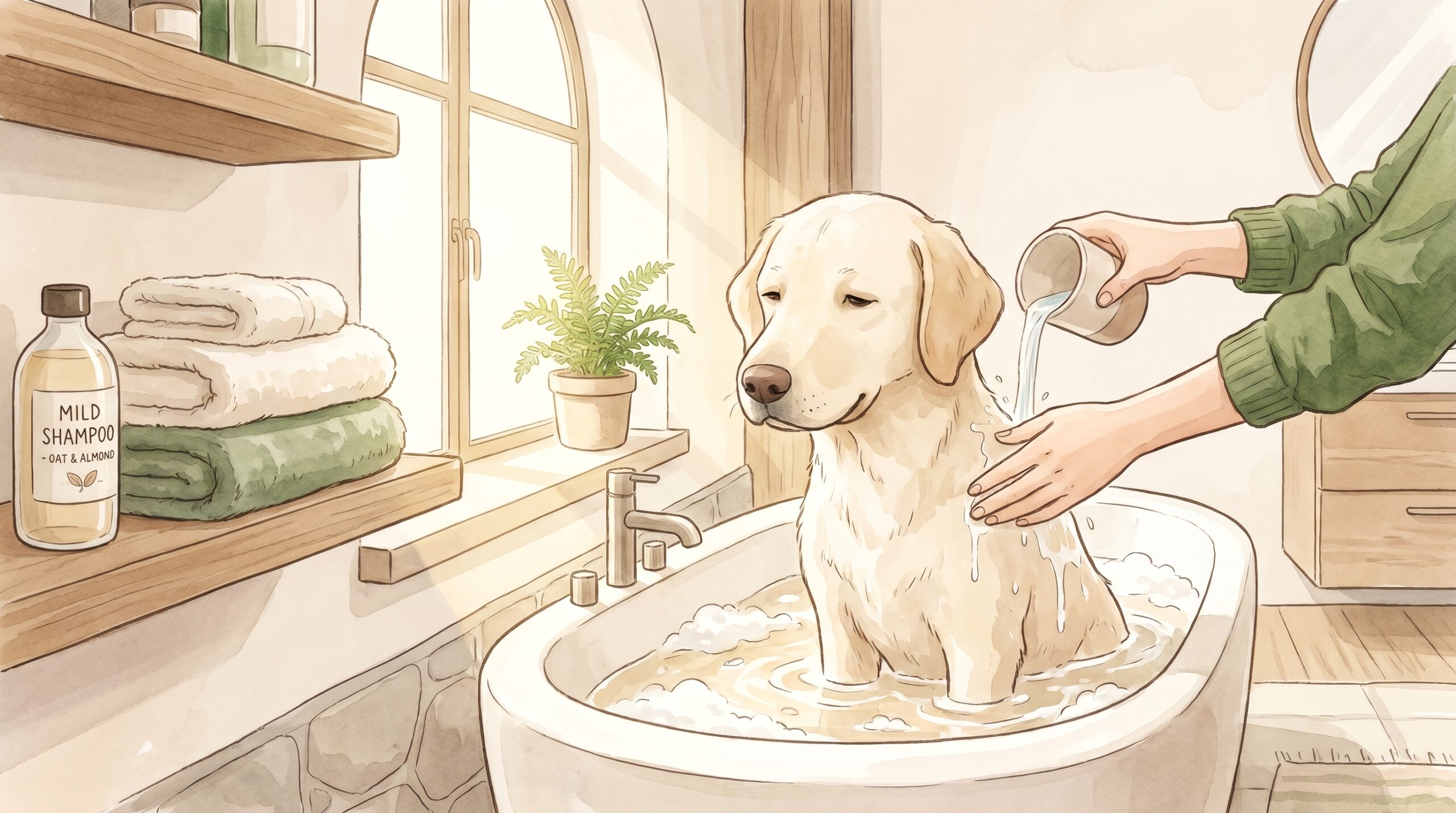 犬用シャンプーおすすめ7選|低刺激で皮膚に優しい