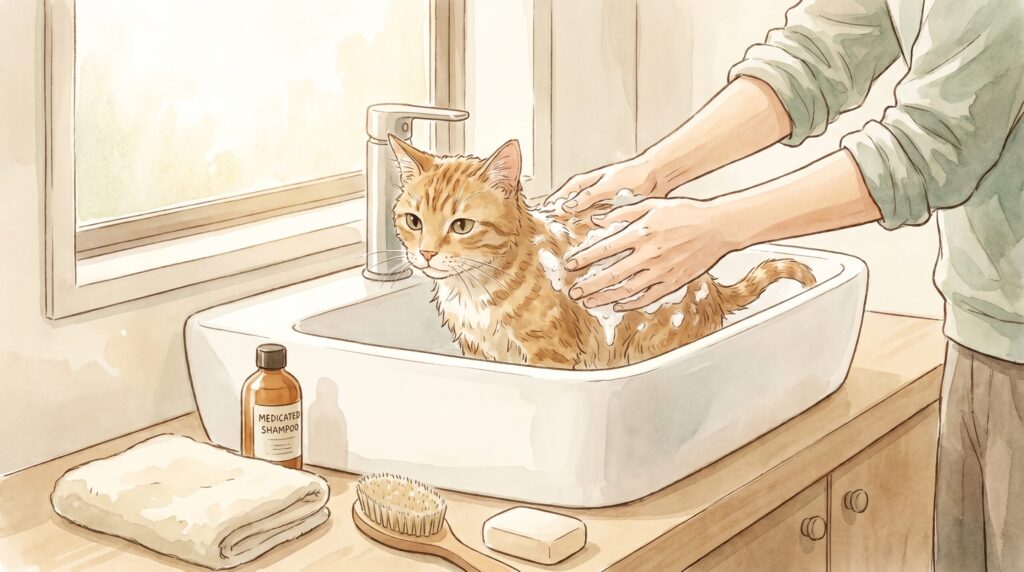 犬の皮膚病予防シャンプー｜正しい使い方