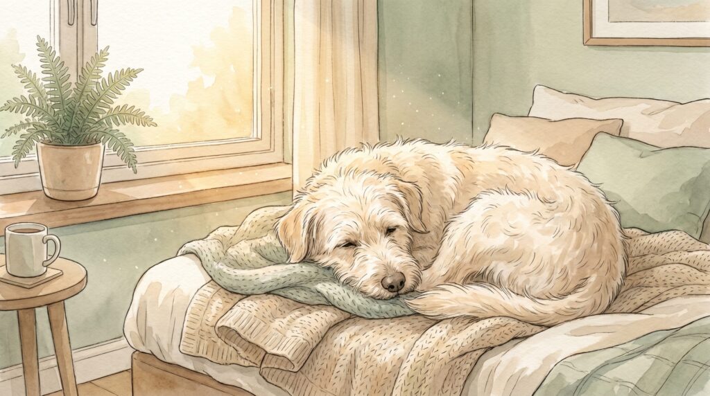 犬の寝相でわかる心理7パターン｜意味を徹底解説