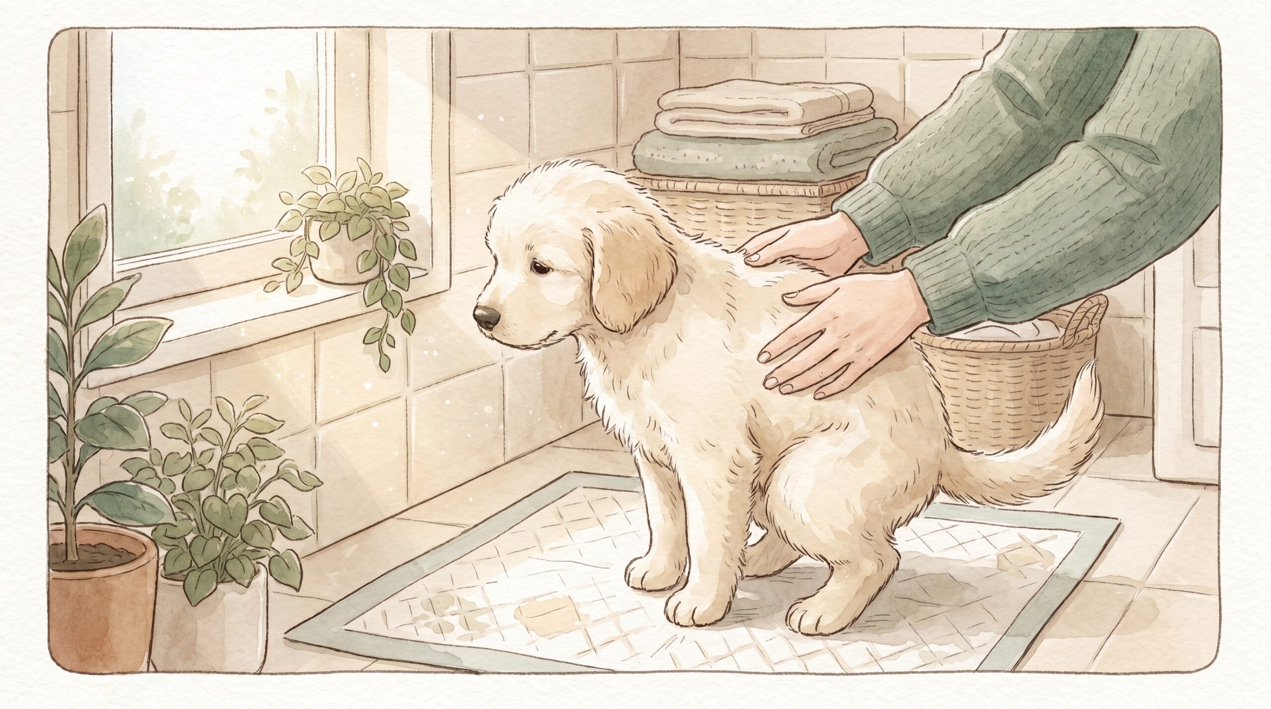 犬のトイレトレーニング完全ガイド|成功の3つコツ