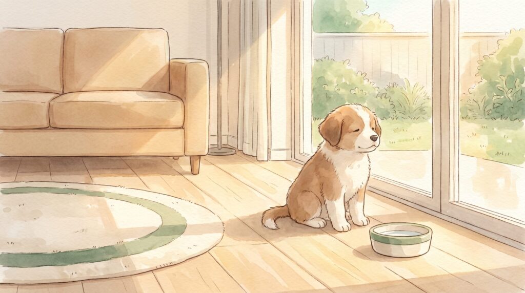 子犬の留守番｜月齢別OK時間ガイド
