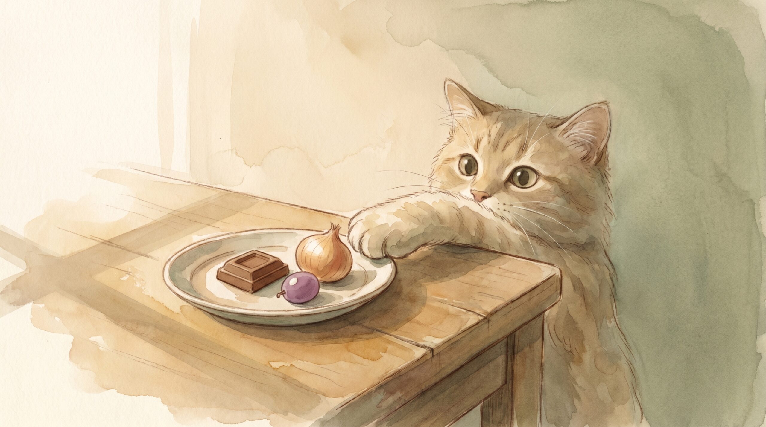 猫に与えてはいけない食べ物2026年版|危険な食材・成分と誤食したときの対処法