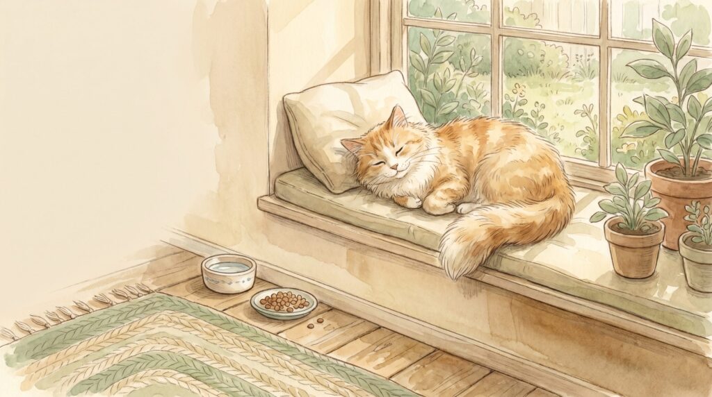 猫の腎臓病（慢性腎不全）2026年版｜初期症状・食事管理・治療費の全解説