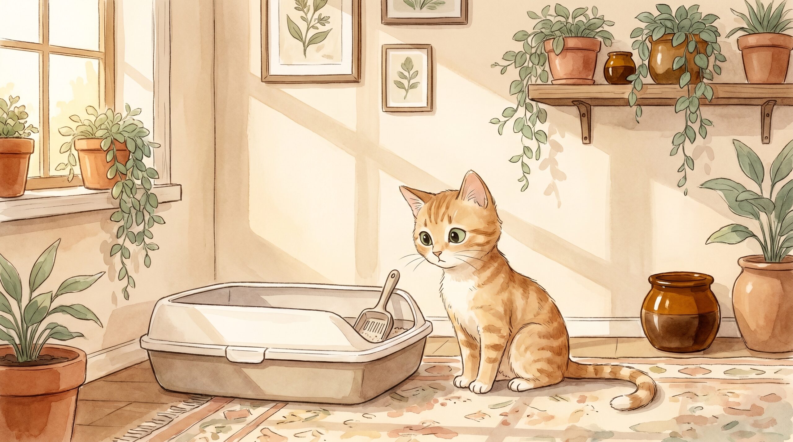 猫のトイレしつけ、失敗する原因と成功させるコツ