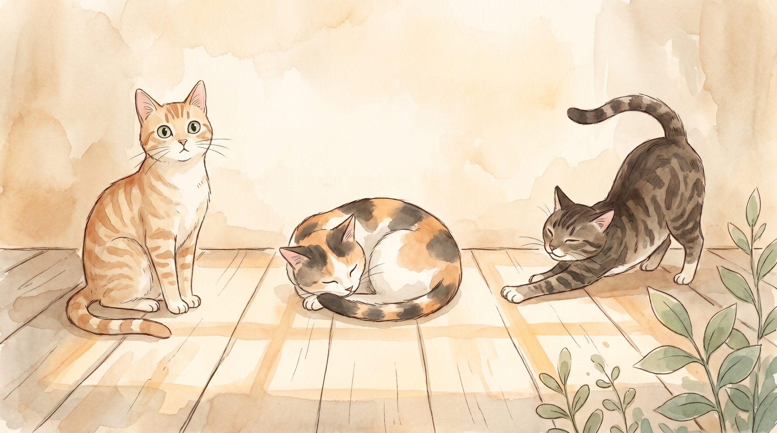 猫の性格タイプ一覧｜毛色・品種・個体差で変わる？
