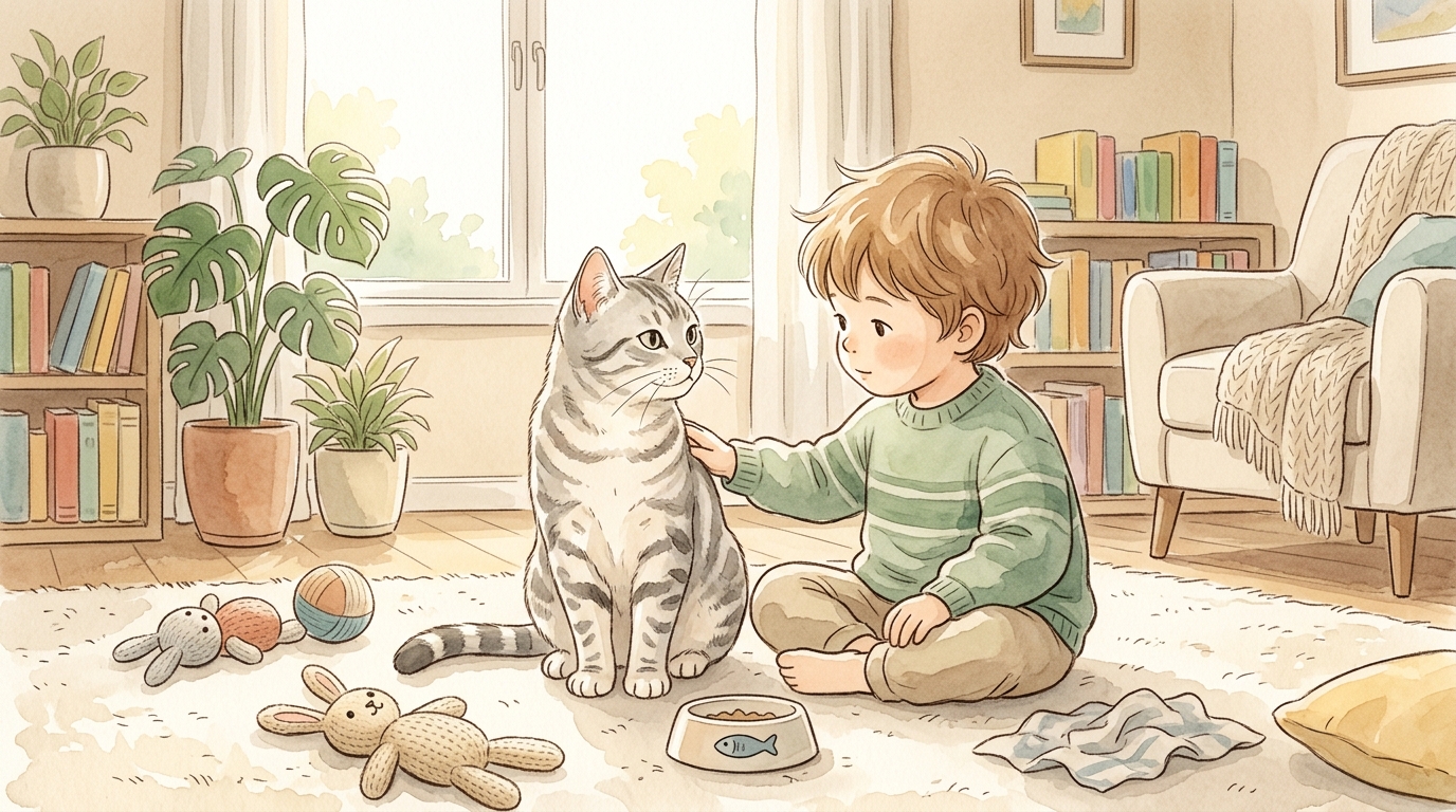 アメリカンショートヘア(猫)の性格2026年版|気質・飼いやすさ・子どもとの相性まで解説 - アメショーの健康で気をつけたい4つのポイント