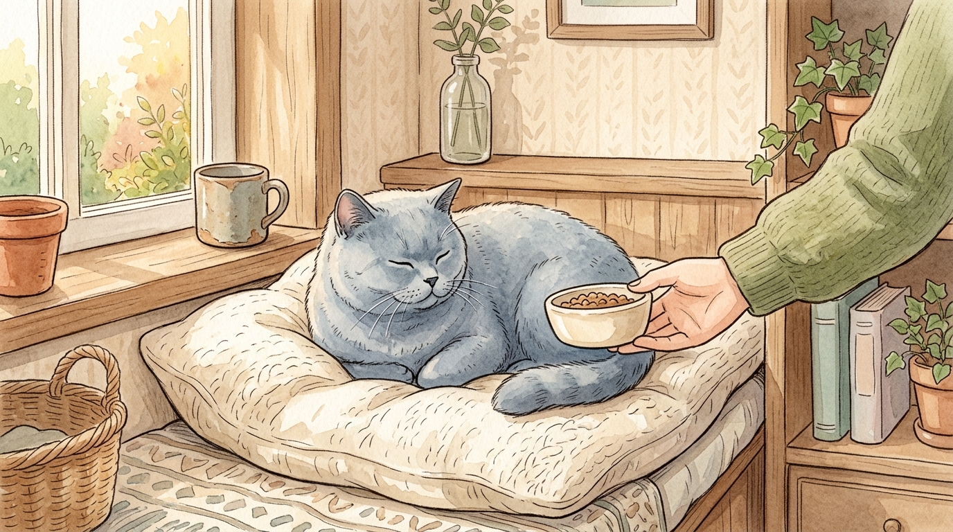ブリティッシュショートヘア(ブリティッシュ猫)の性格・特徴・飼い方2026年版|値段・寿命・毛色まで - ライフステージ別の飼い方ポイント(子猫/成猫/シニア)