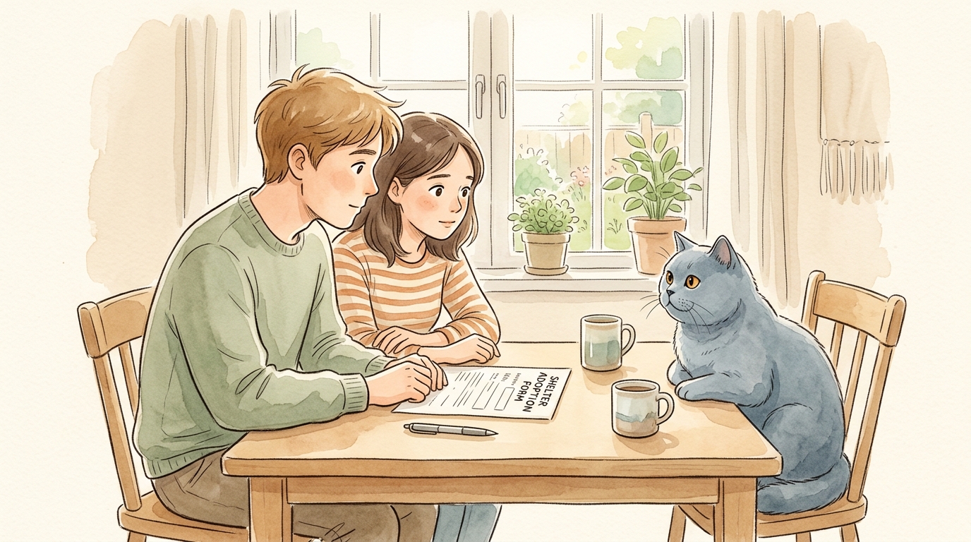 ブリティッシュショートヘアを保護猫で迎える方法 - 保護猫を迎えるための手続き・審査で押さえておきたい5つのポイント
