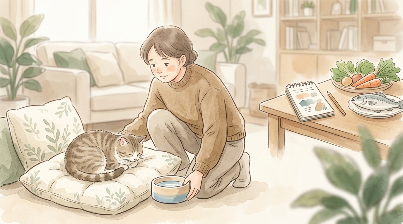 猫の膀胱炎の症状・原因・治療法2026年版|再発防止の食事管理と自宅ケアの全知識 - 膀胱炎になりやすい猫の特徴と気をつけたい生活習慣