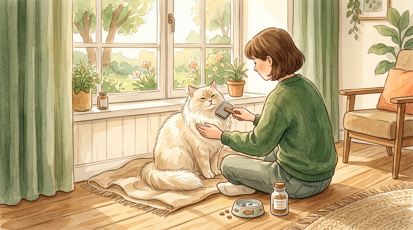 猫の毛並みが悪い原因と改善策|食事・サプリ・ケア方法まとめ - 毛並みケアに役立つサプリの選び方3選