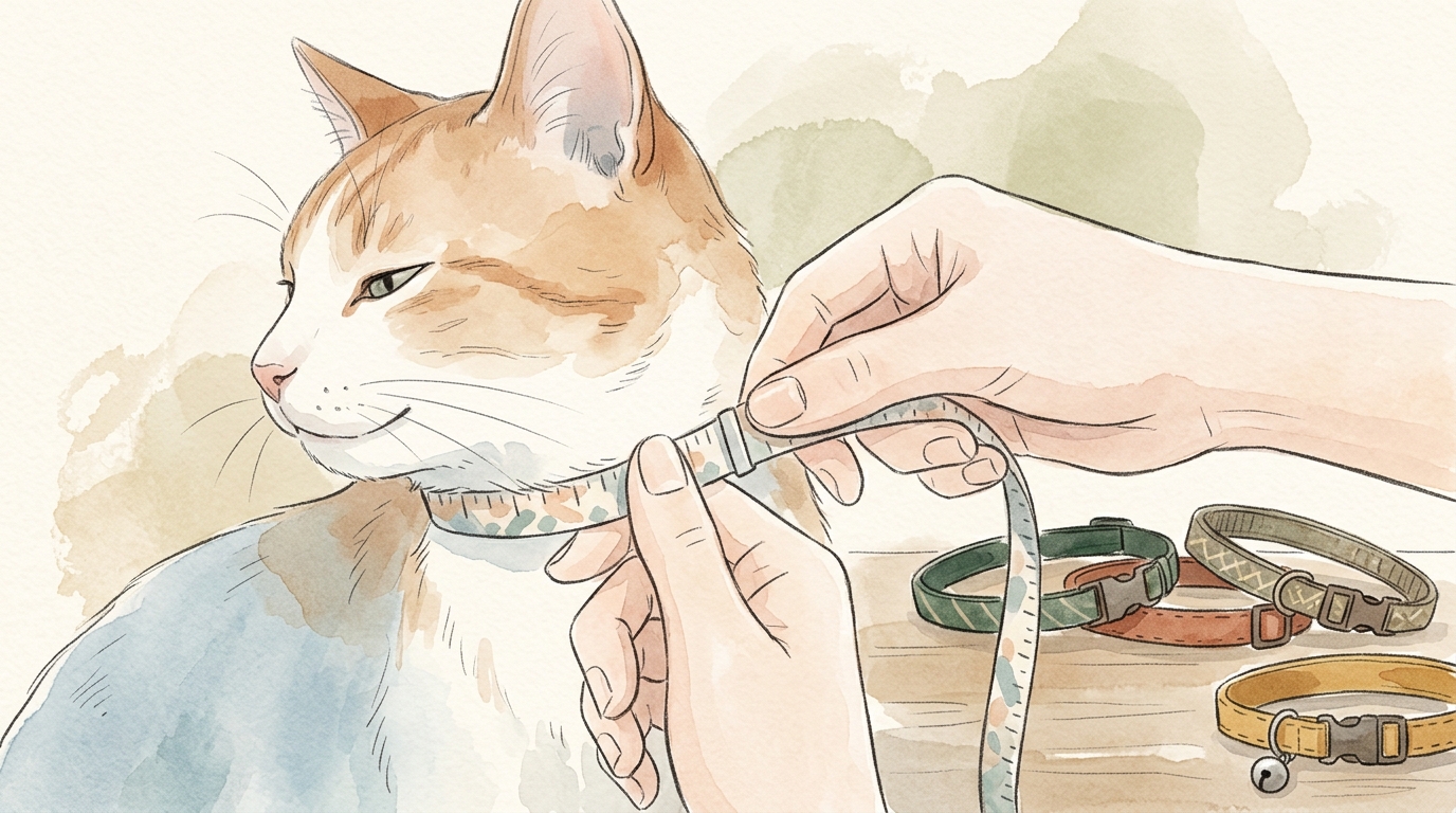 猫の首輪おすすめ10選|素材・安全機能で選ぶポイント - 正しいサイズの測り方と調整方法