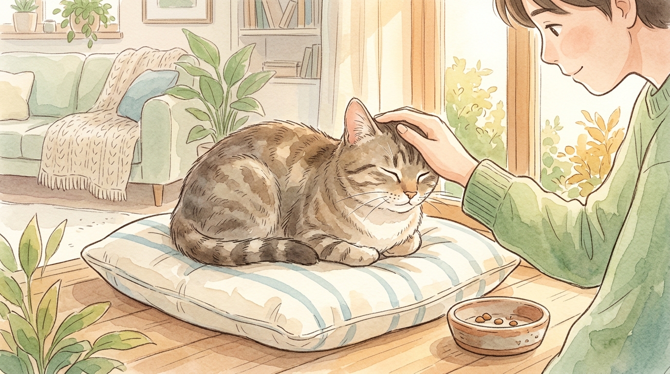 猫の糖尿病の寿命と予後2026年版｜発症後の余命・治療継続のコツと看取りケアまで - 治療の全体像｜柱となる3つの取り組み