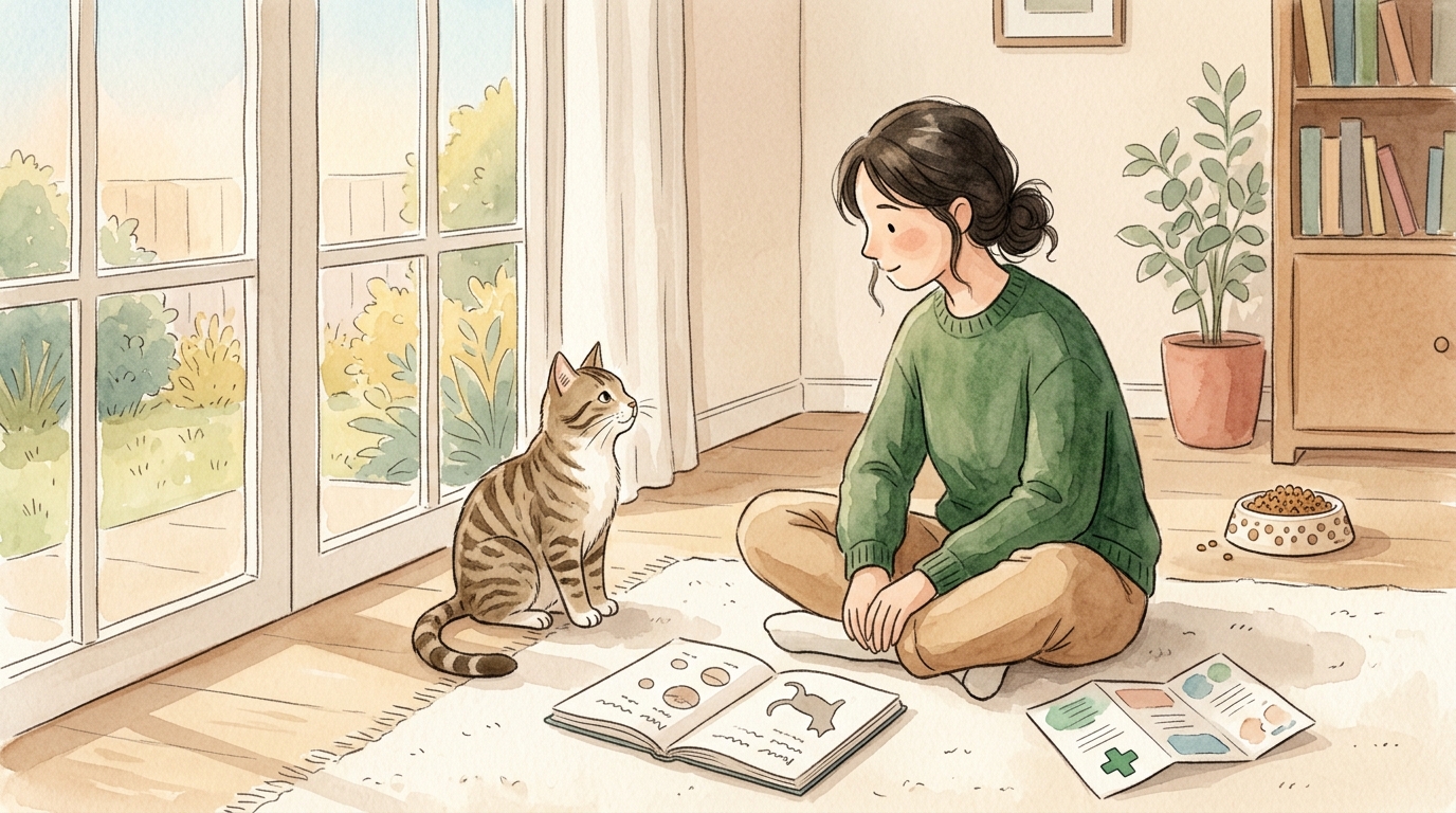 猫の下痢が続くときの原因と対処法|色・状態で見分ける危険サイン - 下痢を繰り返さないための日常ケア3つ