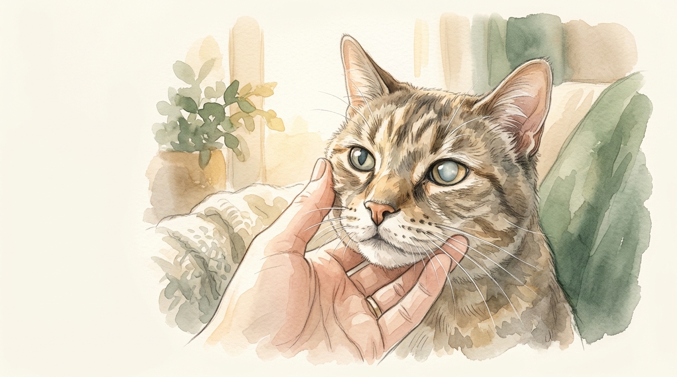 猫の目の病気2026年版｜目やに・結膜炎・白内障の症状と受診タイミング - 猫の白内障とシニア期の目の変化