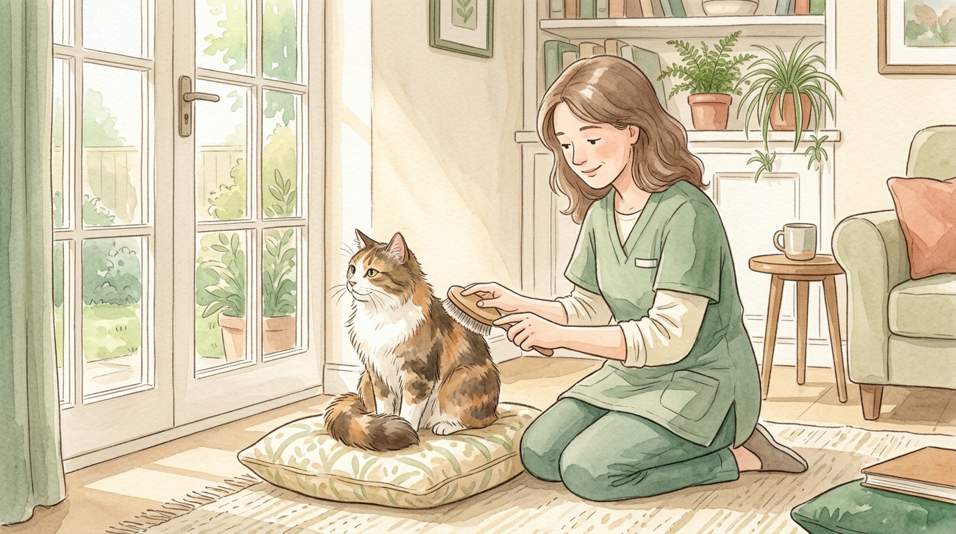 猫が毛玉を吐く頻度と対処法|心配すべきサインとは - 動物病院でできる毛玉ケアの対応