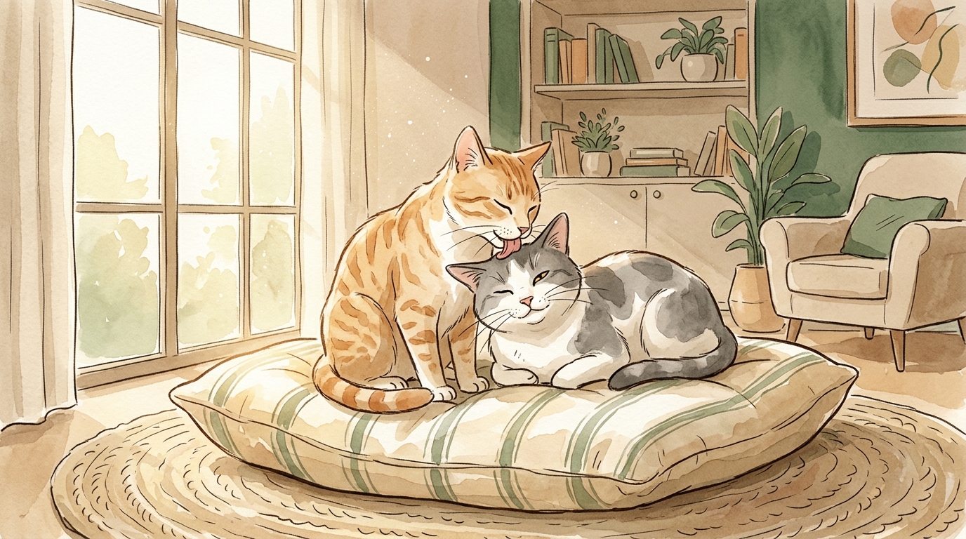 猫の多頭飼い、うまくいく方法と注意点 - 多頭飼いで猫同士が「うまくやっている」サイン