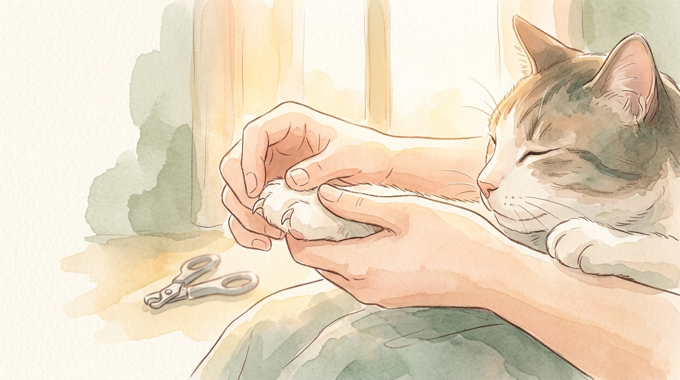 猫の爪切りを嫌がるときの対処法|初心者でもできる安全な切り方 - 初心者でもできる安全な爪切りの5つの手順