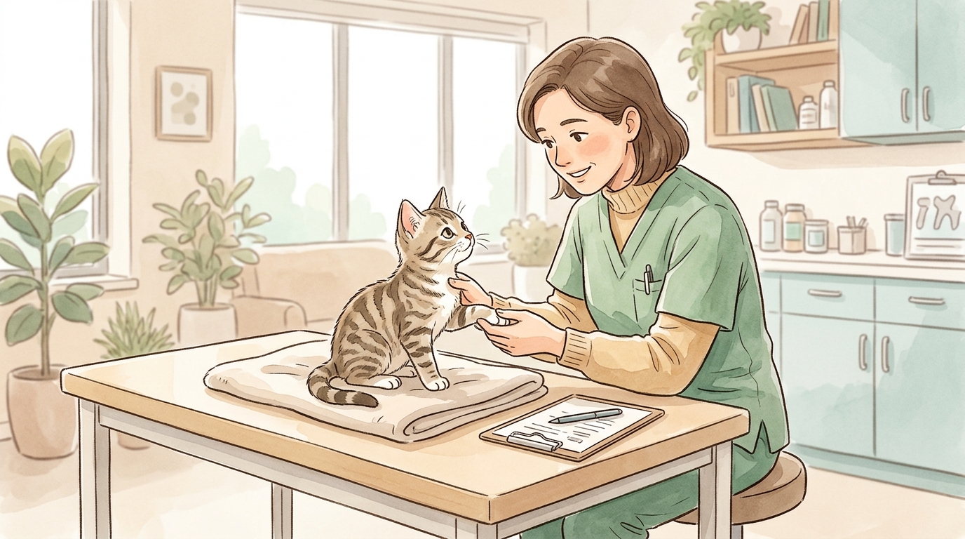 猫パルボウイルス（猫汎白血球減少症）2026年版｜症状・感染経路・ワクチンで防ぐ方法 - 年齢別・状況別のリスクと対応