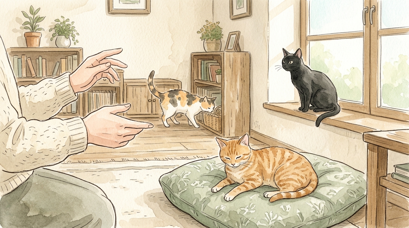 猫の性格タイプ一覧|毛色・品種・個体差で変わる? - 猫の性格タイプ別のコミュニケーション方法|5つのアプローチ