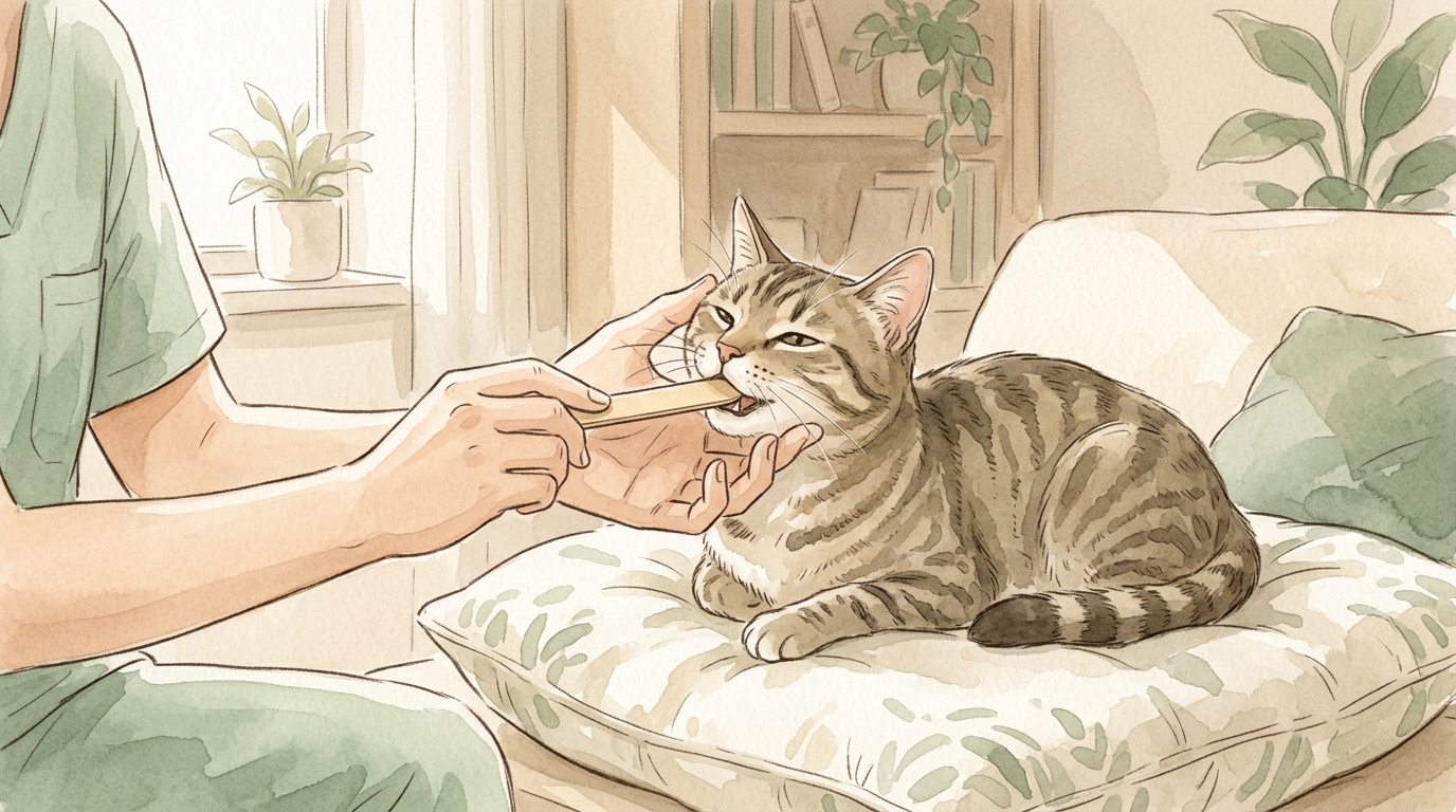 猫の口内炎の症状と治療2026年版｜原因・痛みのサイン・治療費と自宅ケアのポイント - 動物病院での治療の流れ3ステップ
