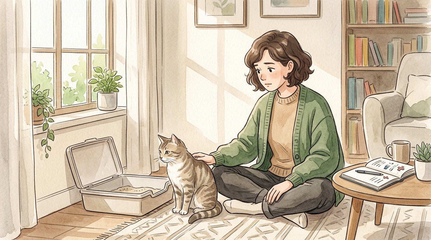 猫の泌尿器疾患(FLUTD)2026年版|症状・原因・治療費と予防法 - 症状タイプ別・気をつけたいケアのポイント