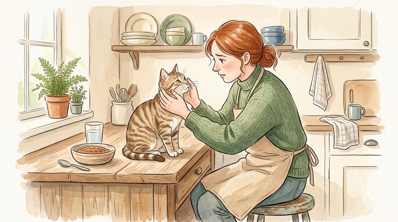 猫が餌を吐いてしまう原因別の対処法|食事内容の見直し方 - 原因⑥|異物誤食・中毒