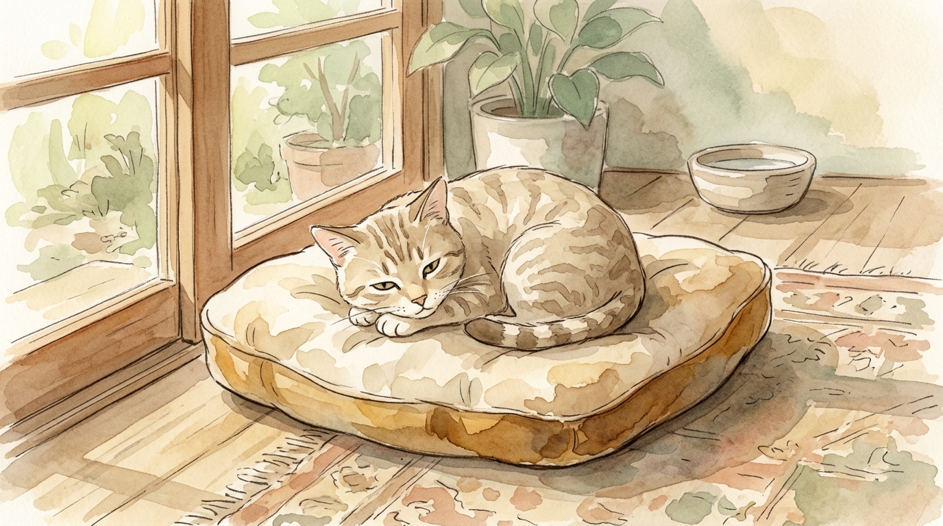 猫が茶色・水っぽいものを吐く原因2026年版|液体の色別危険サインと病院へ行くタイミング - 水っぽい嘔吐が続くときに疑われる4つの状況