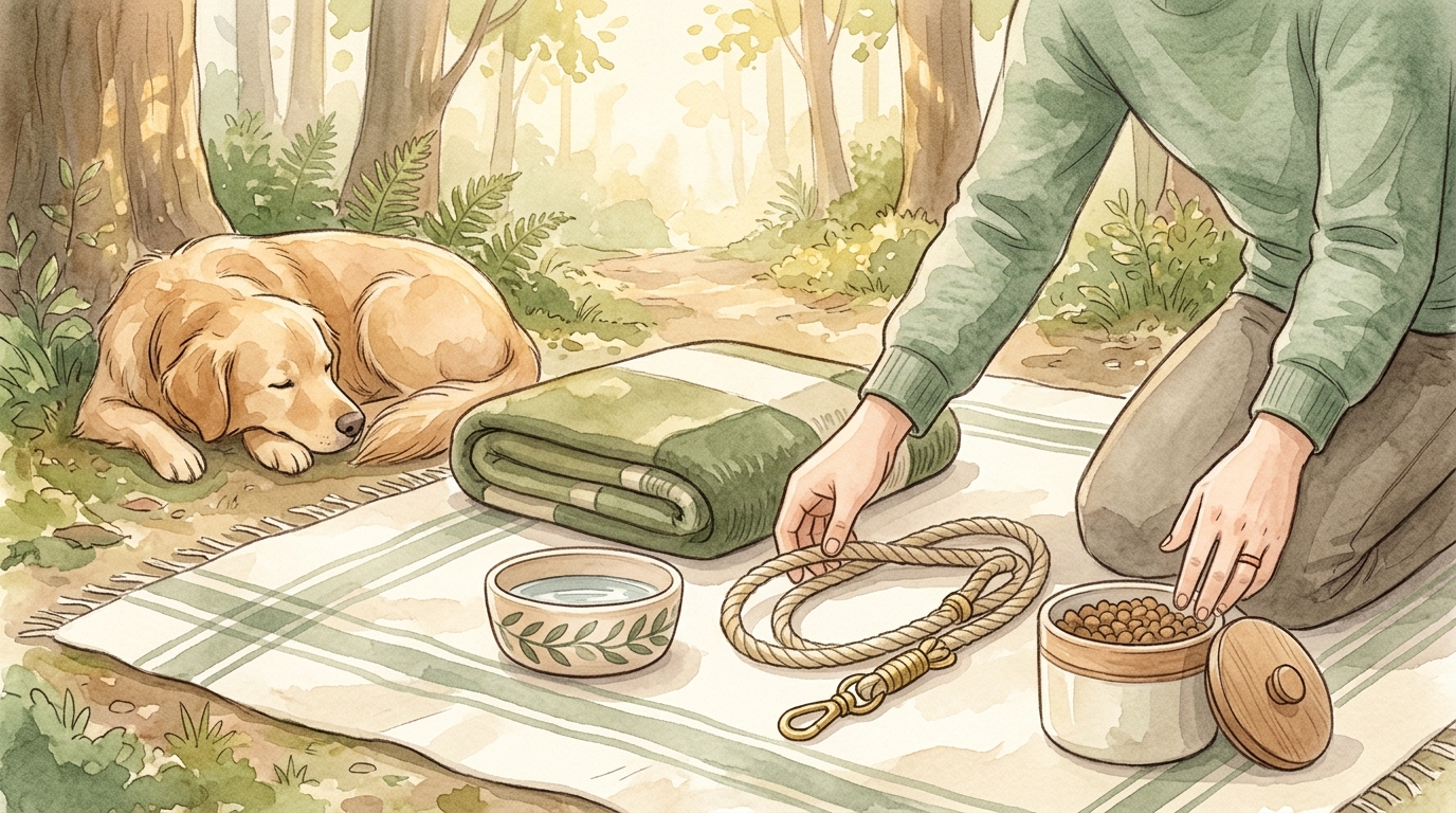 犬連れキャンプの持ち物リスト|初心者向け完全ガイド - 年齢・犬種別持ち物の違い