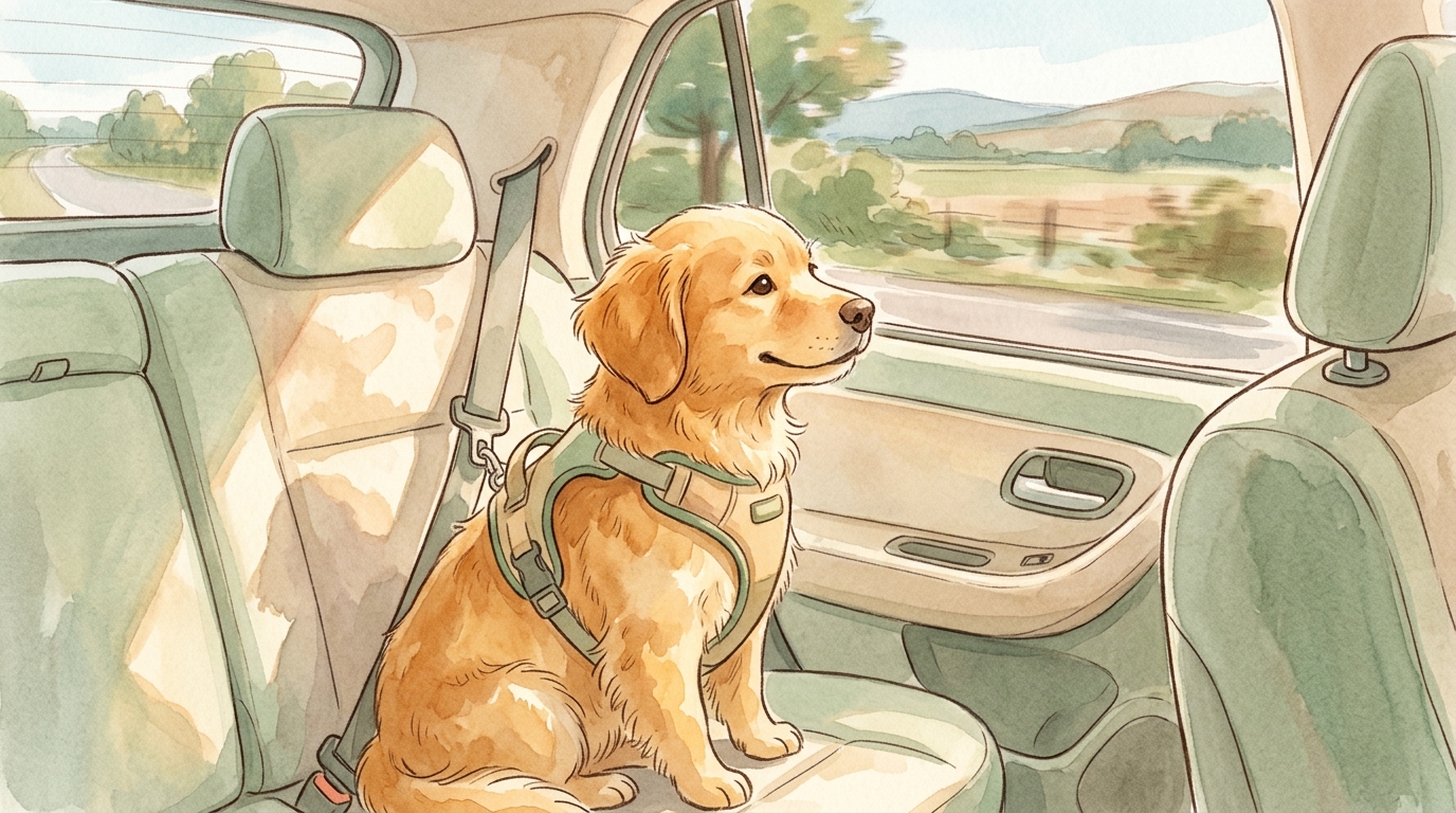 犬用ドライブグッズ5選|車酔い&安全対策 - 犬用ドライブグッズの選び方ガイド