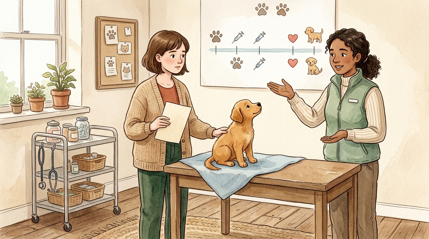 犬の混合ワクチン種類2026年版｜5種・6種・8種・10種の違いと選び方ガイド - 子犬のワクチンスケジュール｜3回接種が基本になる理由