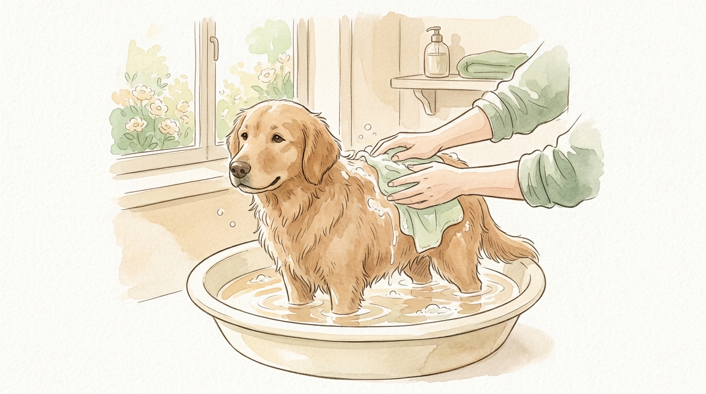犬のシャンプーの正しいやり方と頻度【2026年】 - 犬のシャンプーの正しい手順|ステップで丁寧に解説