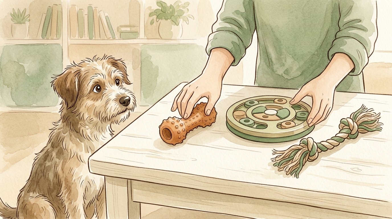 犬用おもちゃ7選|噛む・知育・遊び別比較 - 犬用おもちゃの選び方ガイド