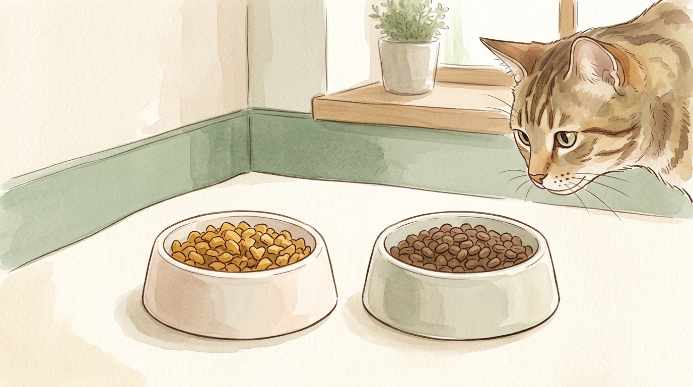 カナガンとモグニャンのキャットフードを徹底比較|原材料・食いつき・コスパで選ぶ - 食いつき・嗜好性の傾向