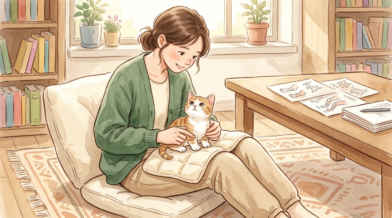 マンチカン子猫がかわいい理由2026年版|短足・長足・毛色別の魅力と子猫選びのポイント - 子猫選びで確認したい6つのチェックポイント
