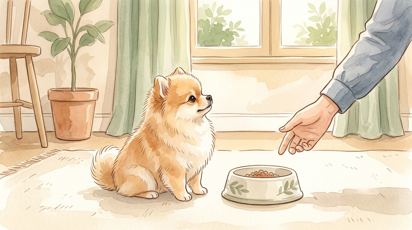 ポメラニアンの食事量|獣医師が教える給餌方法 - 成長段階別の栄養管理ガイド