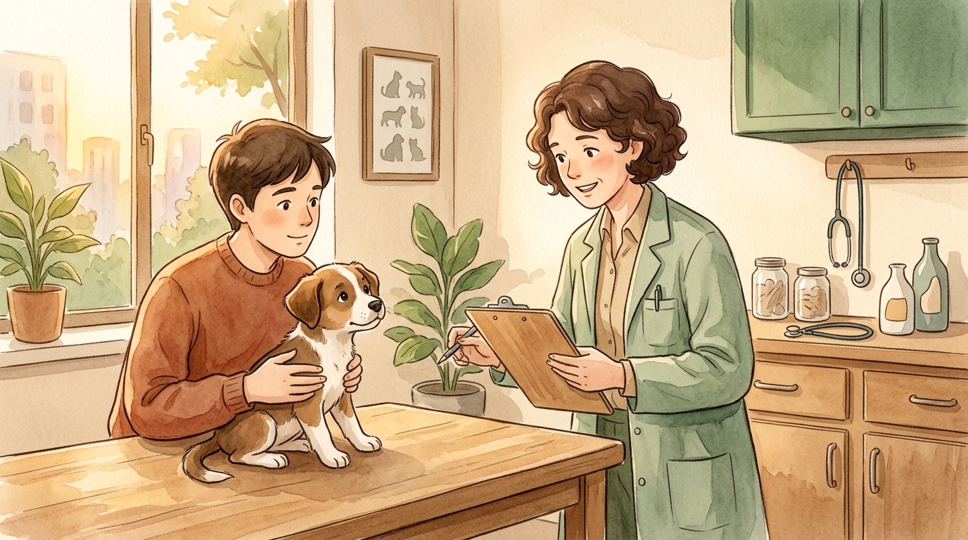 子犬のワクチン2回目はいつ?間隔・費用・散歩開始時期を解説【2026年】 - ワクチン接種後に気をつけたい5つのポイント