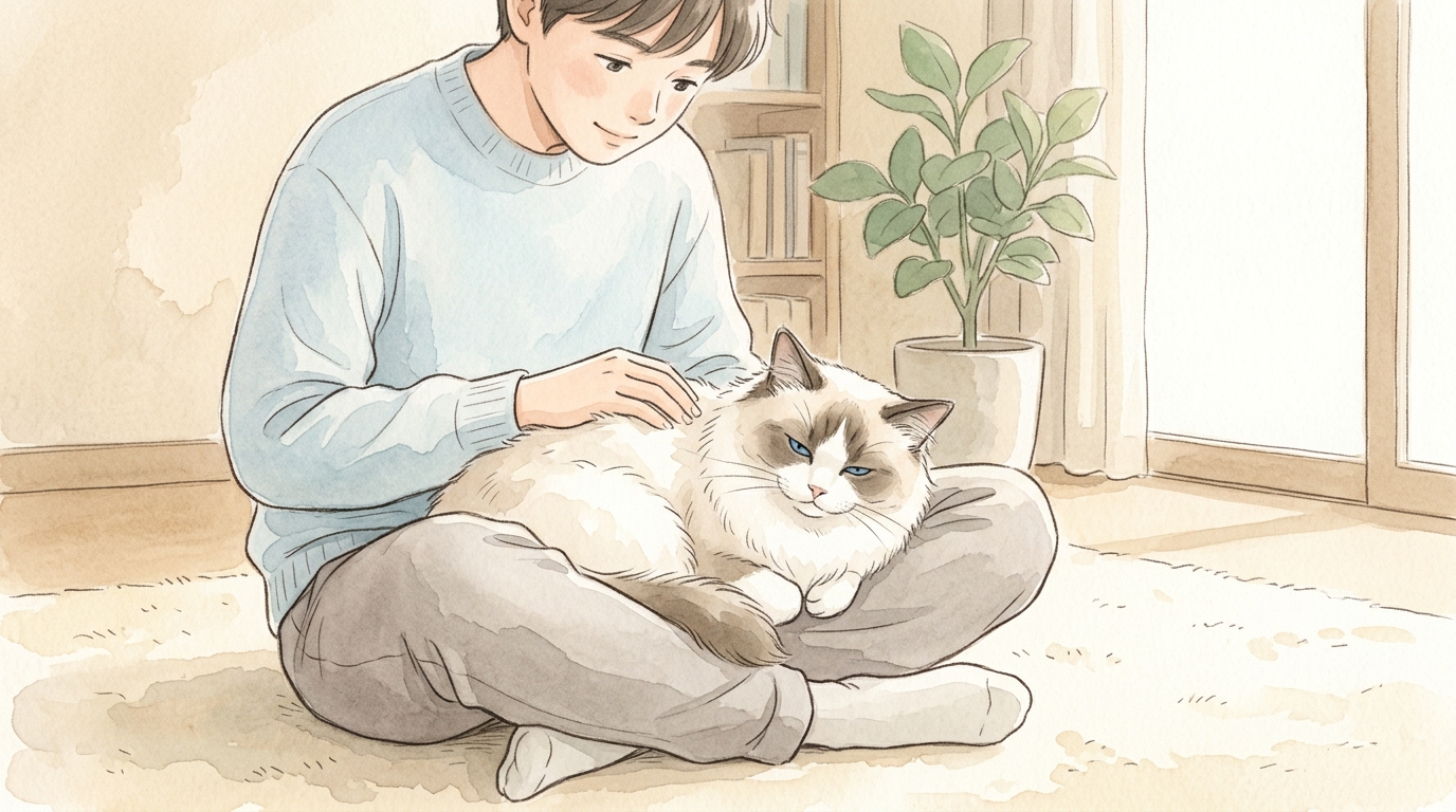 ラグドールがかわいい理由2026年版|魅力・性格・飼い方のポイントまとめ - ラグドールを迎える前に確認したい4つのこと