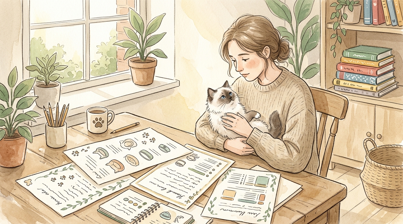 ラグドール猫の値段2026年最新版|子猫の相場・毛色別価格差とブリーダー選びのポイント - 年間の飼育費用シミュレーション【3つの飼育スタイル別】